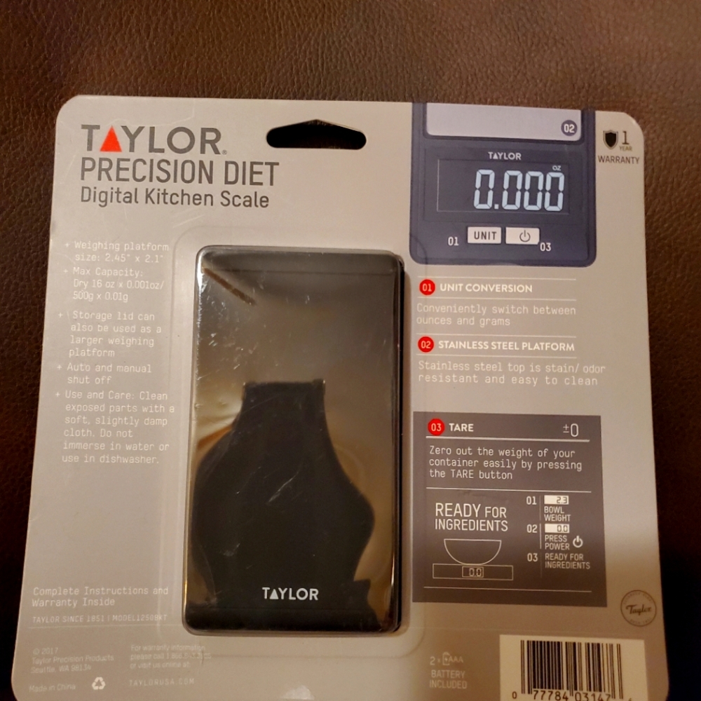 Food scale made by Taylor